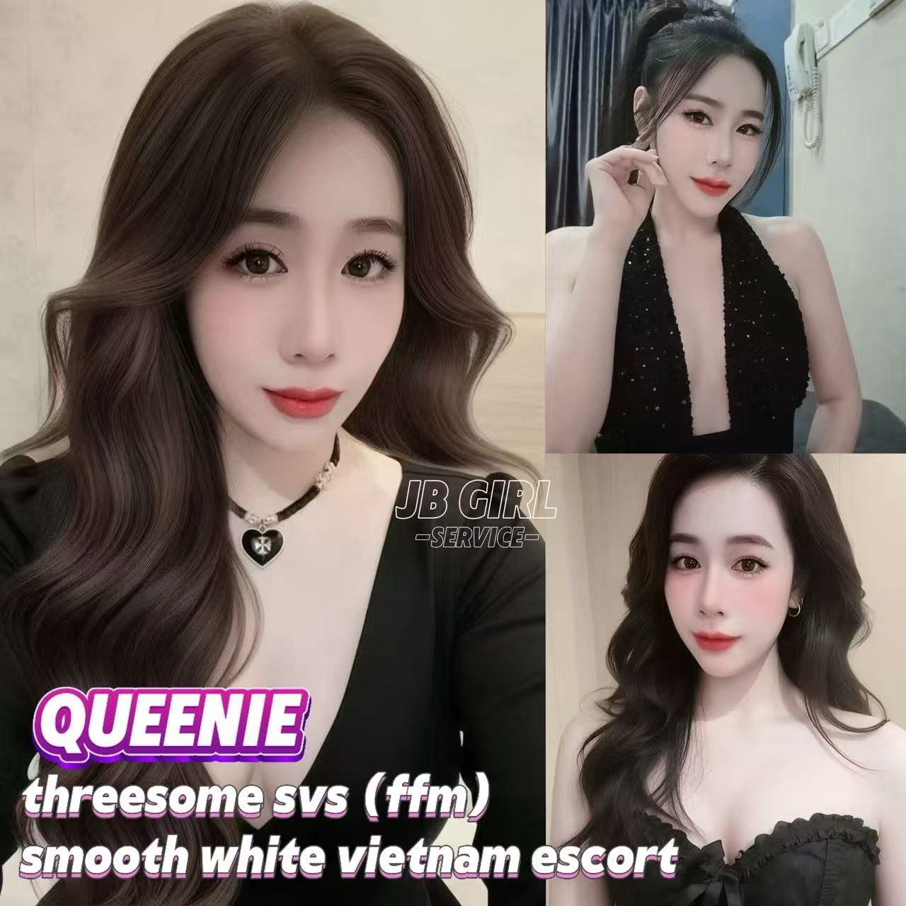 QUEENIE JB ESCORT PLAY BOY