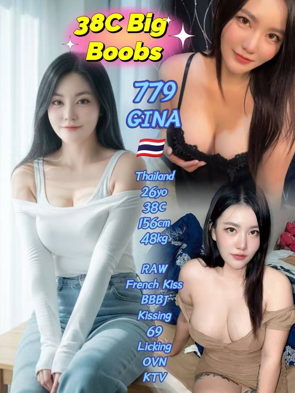 779 Gina JB Escort Playboy
